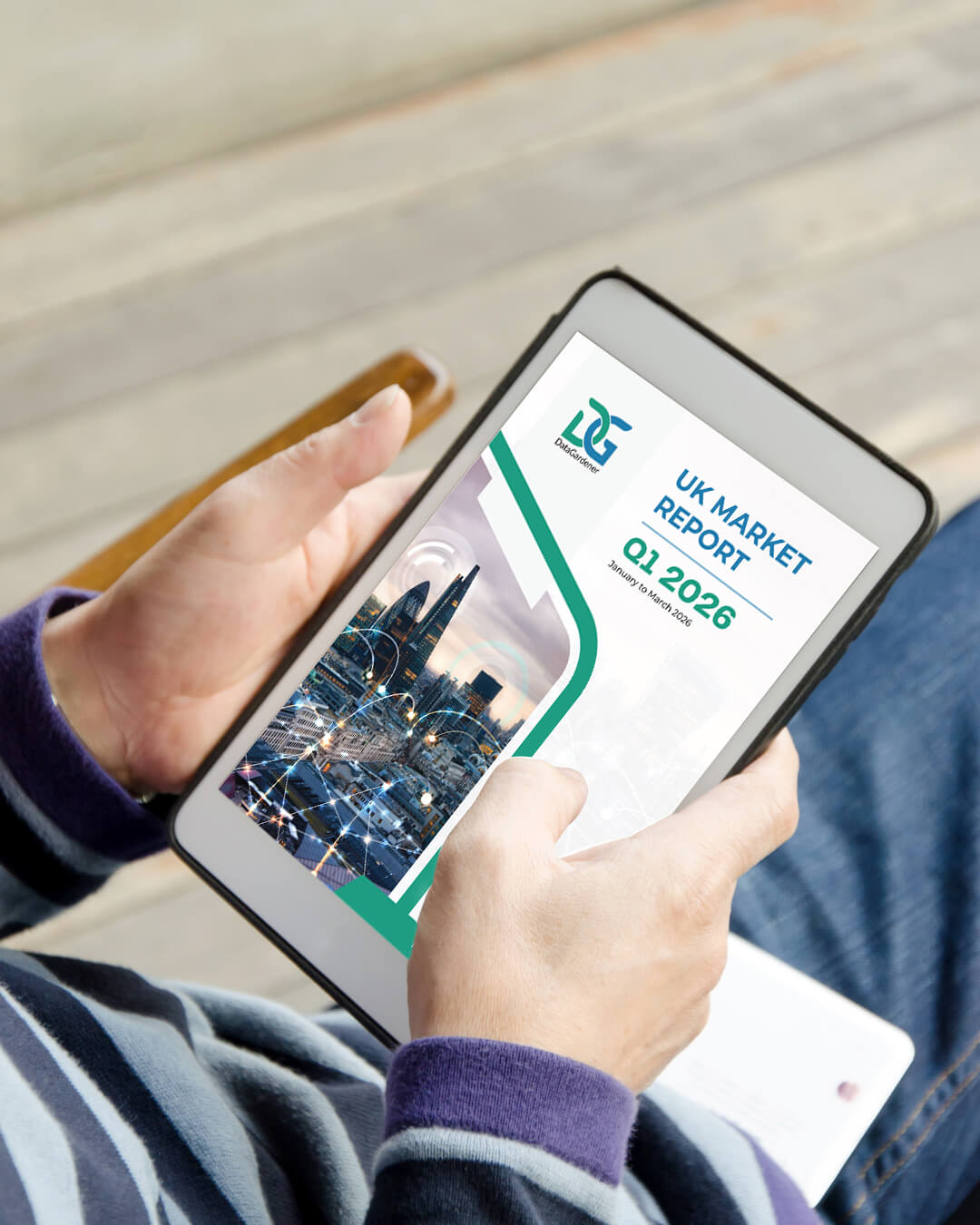 quarterly report mockup